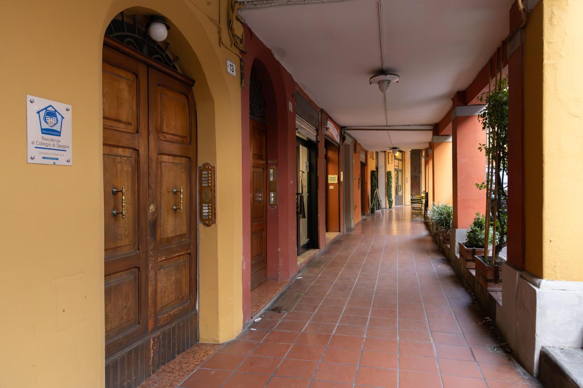 Collegio Di Spagna 13 Boloňa Exteriér fotografie